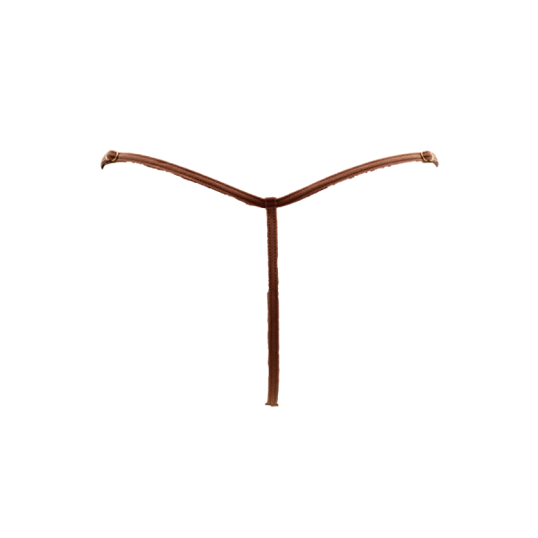 String en dentelle taupe ouvert avec chaînes dorées 